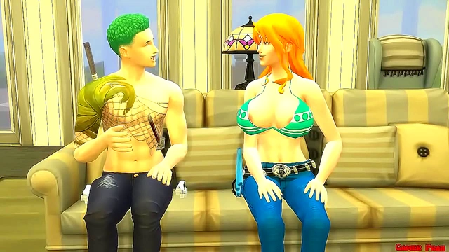 Nami Surrenders to Zoro’sWild Desire in One Piece Hentai Adventure