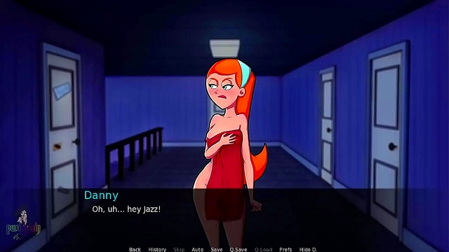 Maddy the Redhead MILF Takes Control with Danny Phantom in Amity Park Hentai