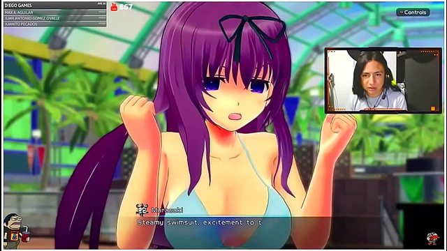 Seductive StepStepSister Drenches for StepStepBrother’s Desire in Steamy Anime Encounter