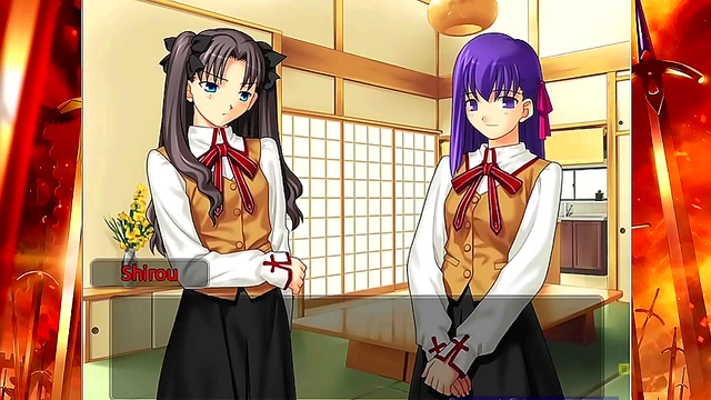 Big-Busted Anime Gamer Enjoys Wild Sex With Well-Endowed Partner in Fate Stay Night