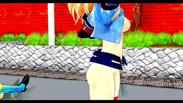 Futanari and Girls 18+ Seduce Each Other in Steamy Outdoor Dance>({64 chars)
