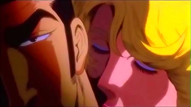 Blonde Star Seduces Asian Lover for Sizzling Anime Encounter in Golgo 13