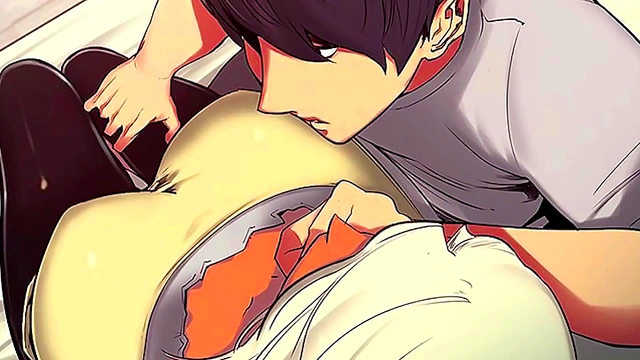 Step-StepStepSister Tempts Her Teacher for Steamy Anime StepMoments