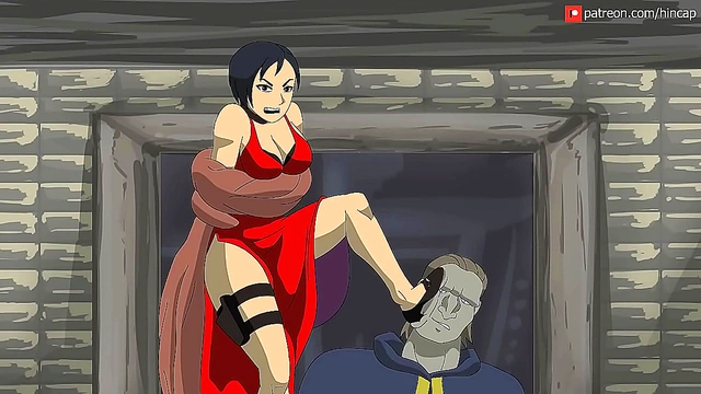 Ada Wong Seduces Saddler into Sinful Pleasure in Dark hentai Scenario
