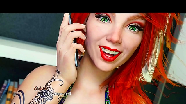 Sensual Redhead with Curvy Assets Takes Charge in Steamy 3D hentai Scene
