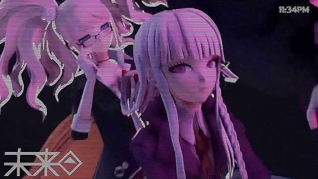 Kirigiri Tempts Enma with Sultry Desire in Danganronpa Hentai Adventure
