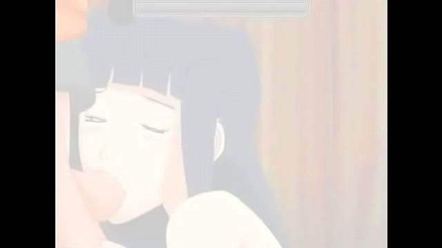 Hinata Hyuuga Pleasures Naruto with a Seductive blowjob in Hot Hentai Action