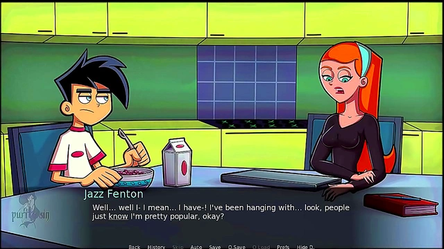 Cheerleaders Tempt Danny Phantom with Steamy Desire in Amity Park Hentai