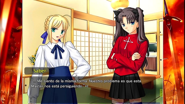 voluptuous Anime Beauty Takes Charge in Fate Stay Night Erotic Journey