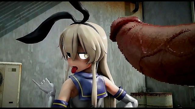 Cute Anime Girls 18+  Seduce in Steamy MMD Kankore Paradise Adventure