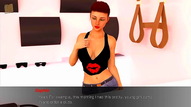 Seductive Teen 18+ with Curvy Assets Tempts You in This erotic 3D Hentai Visual Novel