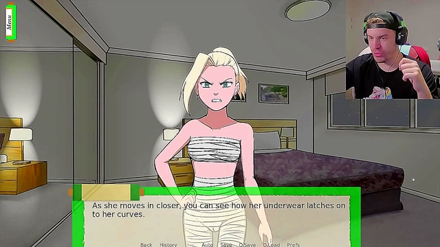Seductive Anime Girls 18+ Tempts in Creepy FNAF-Style Naruto Jikage Rise Scene