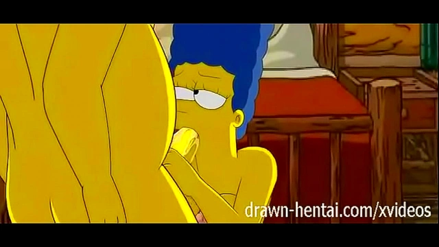 Homer Satisfies Marge’s Desires in Steamy Cabin Encounter Hentai Style