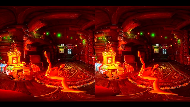 Elfie's MerryChristmas VR Hentai – Hot Blowjob & Wild Doggy Style Action