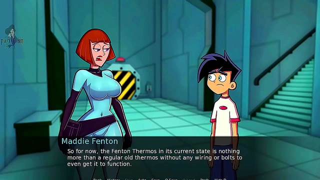 Sexy Danny Phantom MILF Enjoys Steamy Genie Encounters in Amity Park Hentai