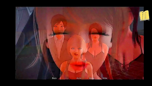 Teen 18+ Brunette Succumbs to MILF's Alluring Charms in Steamy 3D Hentai Tale