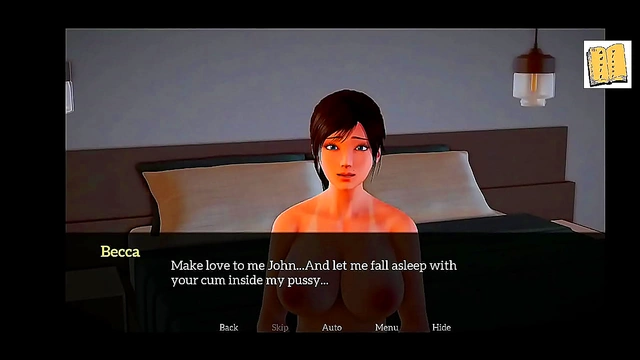 Cartoon Couple Navigates New Ecchi Challenges in Familial Bonding