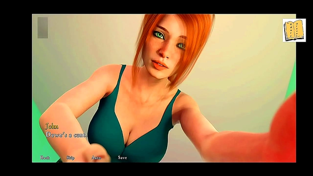Big-Busted Teen 18+ Takes Charge in Steamy Ecchi Cartoon Encounter