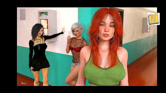 Blonde Busty Beauty Takes Control in Steamy 3D Hentai Sex Game Scene