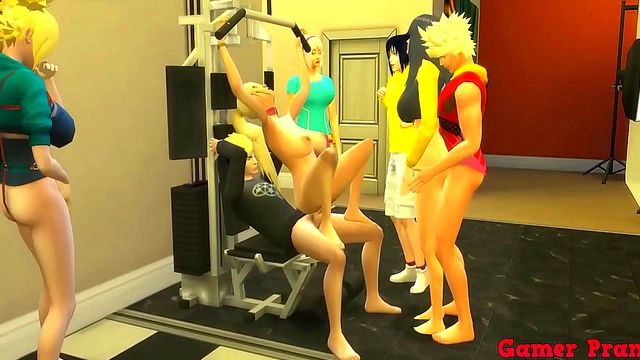 Naruto, Ino & Friends Engage in Steamy Group Fun with Intense Pleasure