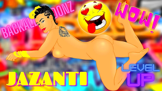 Jazanti Tempts with Tattoos & Curves in Busty Latino Anime Adventure