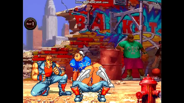 Chun-Li Dominates Multiple Lovers with Her voluptuous Curves in 3D Hentai Adventure