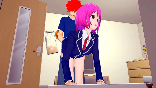 Hisako Arato Demonstrates Her Expertise with Soma Yukihira in 3D Hentai Food Wars