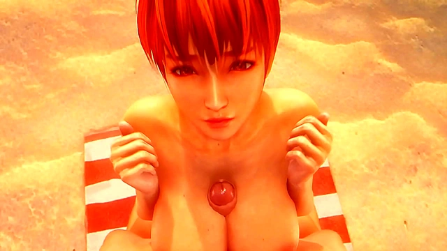 Kasumi from DOA Offers Mind-Blowing Titty Fuck in Breathtaking 3D Hentai POV