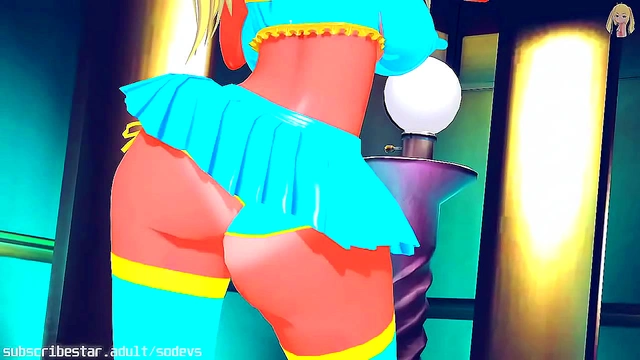 Sultry Hentai Girls 18+ Dances Seductively in Hat for Hot Strip Tease