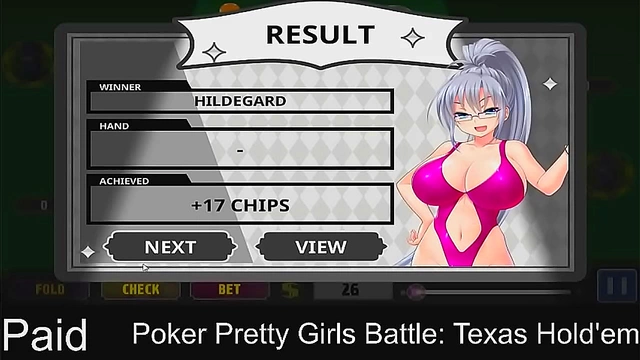 Steamy Anime Girls 18+  Heat Up Texas Hold'em with Seductive Poker Night_Part 2