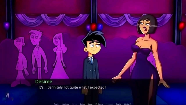 Genie Rides Danny Phantom Wildly to Mind-Blowing Climax in Steamy Session