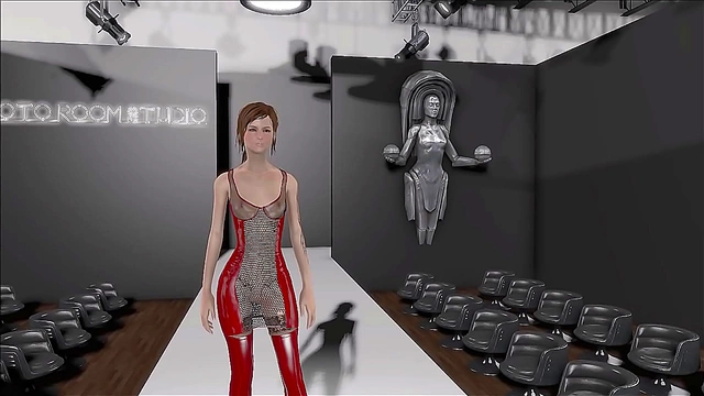 Teen 18+ in Fallout 4 Latex Outfit Enjoys Sweet Anime Pleasure