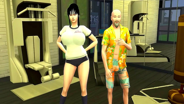 Master Roshi Tempts Chichi with Seductive Training and Spicy Cuckold Adventures