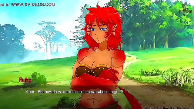 Redhead Dragoness Takes Charge After Quest Failure with Ruby