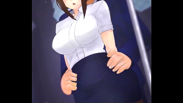 Stealthy ThighJob Seduction – Secret Pleasure with Japanese Beauty on Train
