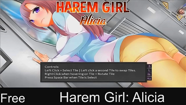 Alicia's Harem Quest – Seductive Anime Puzzles & Hot Gameplay Thrills