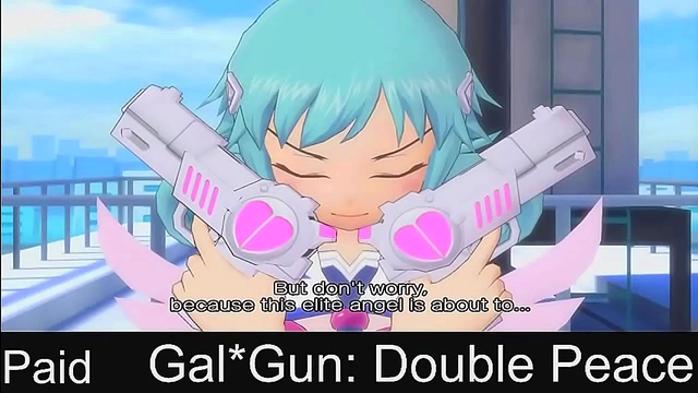 Gal*Gun Double Peace – Hot Anime Game Girls 18+  Engage in Sultry Adventure