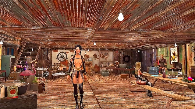 Chyler Leigh Seduces in Steamy Fallout 4-Inspired Outfits