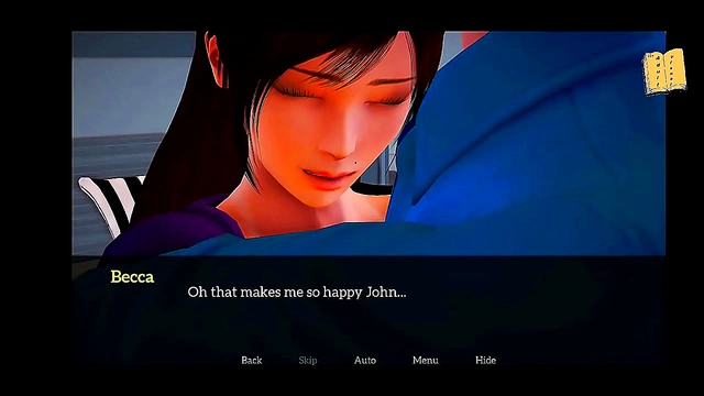 Blonde Teen 18+ Explores Sensual Desires with Her New 3D Anime Family