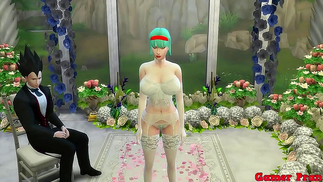 Bulma’s Erotic Wedding Photoshoot Takes a Sexy Turn with Forbidden Affair