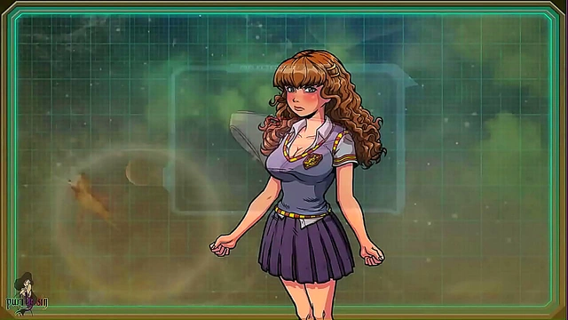 Redhead Alien Tempts Robot with Busty Charm in Akaburi Hentai Adventure