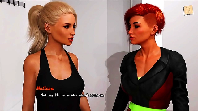 Melissa Reveals Her Lustful Desires with voluptuous Curves in Steamy 3D Hentai