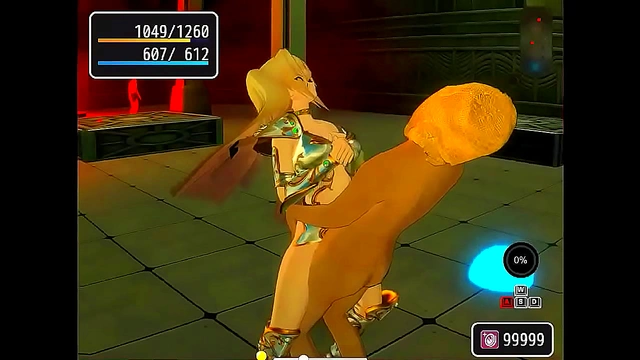 Blonde Goddess Satisfies Men and Goblins in Steamy 3D Hentai Adventure