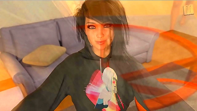 John Embarks on an Erotic 3D Hentai Journey withTeen 18+ Shauna and MILF Jamie