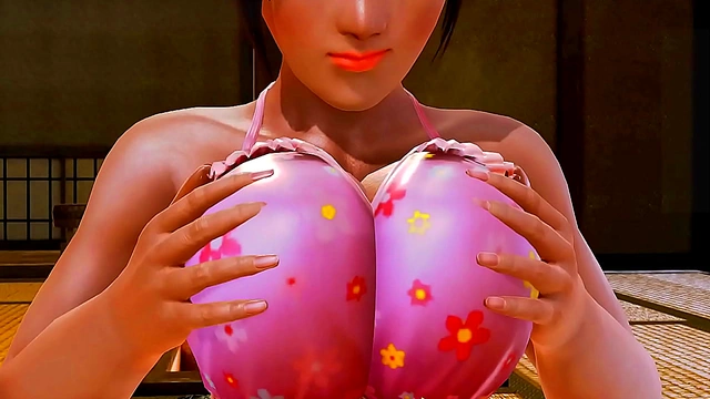 Mei Tempts with Plump Tits and Seductive Touch in Honey Select Milf Scene