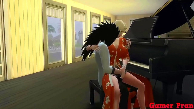 Hinata Watches Helplessly as Madara Takes Her Husband Anally in Intense Naruto Cuckold Scene