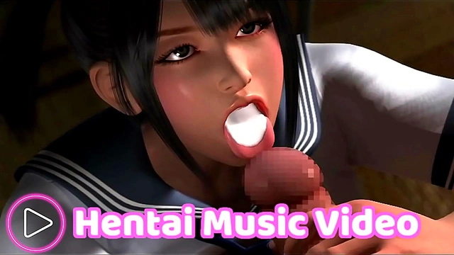 Saucy Japanese Anime Babe Unleashes Her Desires in Sexy 3D PMV Journey