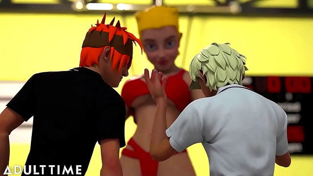 Hentai Gym Teacher With Big Tits Teaches Mind-Blowing Blowjob Lessons In Public