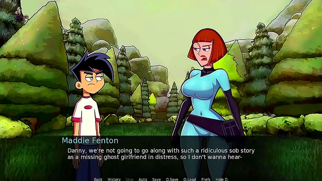 Jazz Seduces Danny with Fiery Passion in Haunted Amity Park Anime Encounter