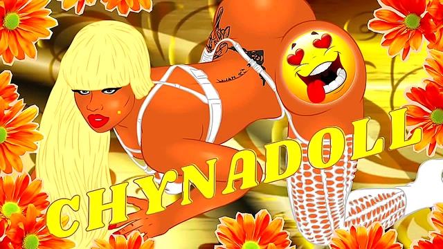 ChynaDoll Teases with BIG Boobs & Booty for Epic Anime Hentai Orgasms